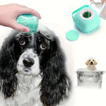 Soft Silicone Dog Bath Brush with Shampoo Dispenser - Gentle Massage Grooming Tool for Short & Long Hair Pets, Non-Electric, Shower Brush, Pet